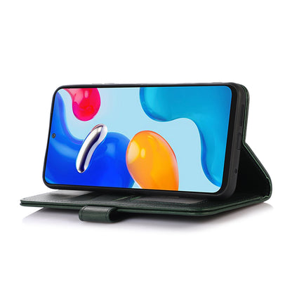 For Motorola Edge 40 5G Anti-Scratch Wallet Phone Stand Case PU Leather Cowhide Texture Magnetic Cover