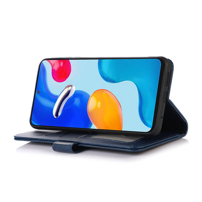 For Motorola Edge 40 5G Anti-Scratch Wallet Phone Stand Case PU Leather Cowhide Texture Magnetic Cover