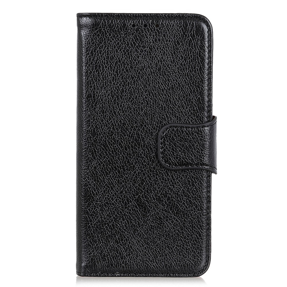 For Motorola Edge 40 5G Dustproof Split Leather Phone Case Nappa Texture Protective Cover with Stand Wallet