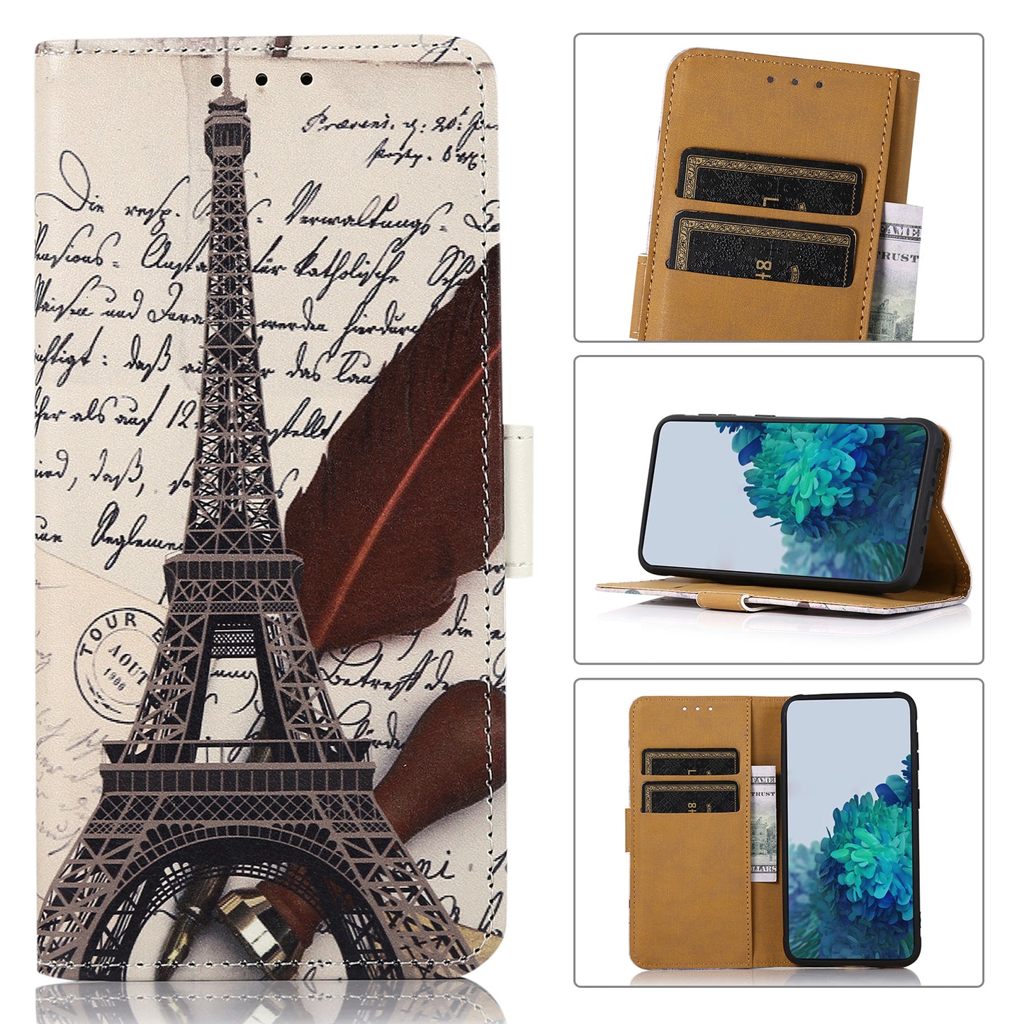 For Motorola Edge 40 5G PU Leather Phone Case Pattern Printing Phone Cover with Stand Wallet