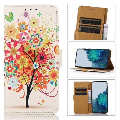 For Motorola Edge 40 5G PU Leather Phone Case Pattern Printing Phone Cover with Stand Wallet