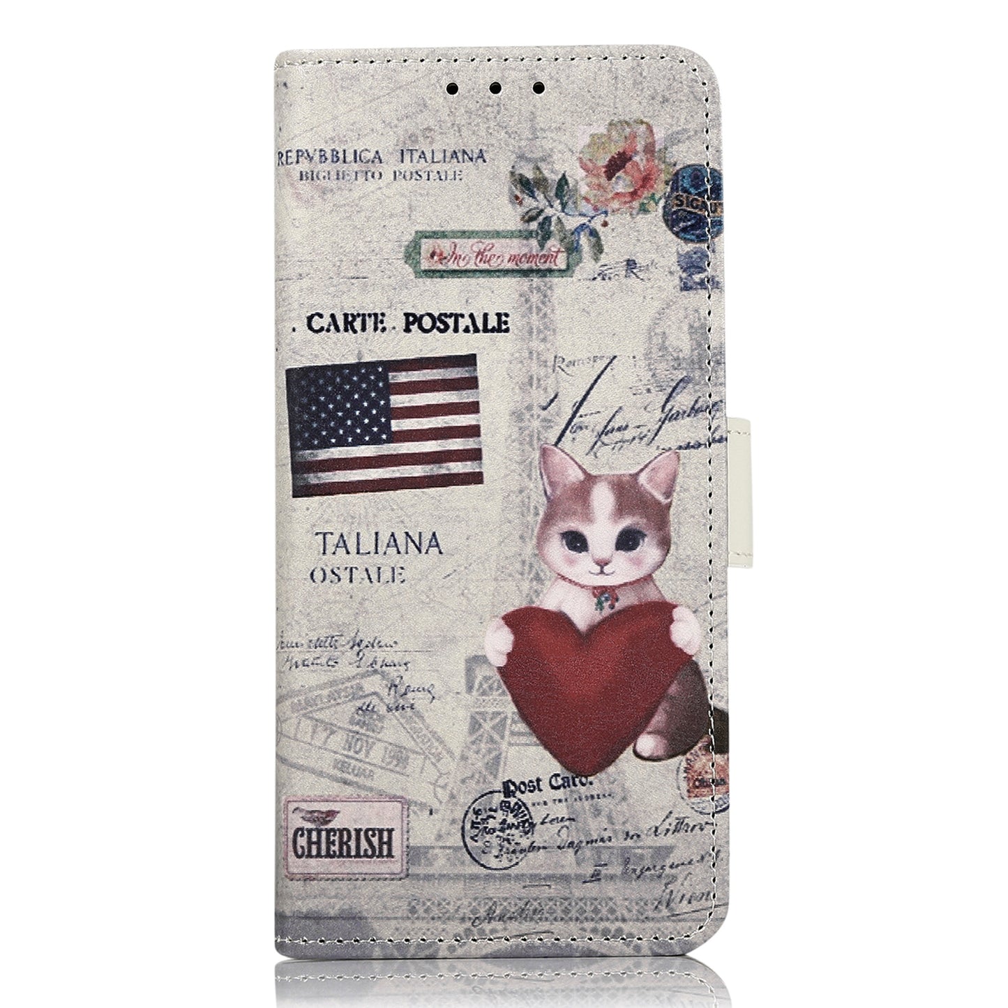 For Motorola Edge 40 5G PU Leather Phone Case Pattern Printing Phone Cover with Stand Wallet