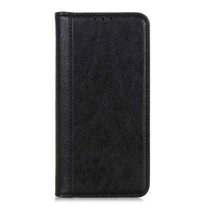 For Motorola Edge 40 5G Stand Litchi Texture Cover Anti-Scratch Split Leather Phone Case Wallet