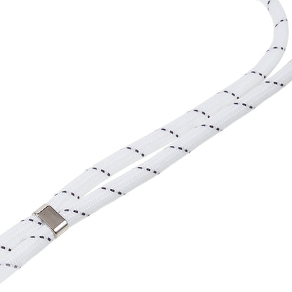 For iPhone 7 / 8 / SE (2020) / SE (2022) Drop-proof Phone Case Transparent Acrylic Back + TPU Phone Cover with Lanyard