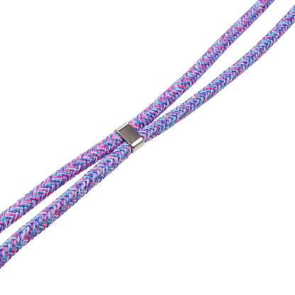 For iPhone 12 / 12 Pro Acrylic + TPU Clear Phone Case Four Corner Anti-Collision Protection Cover with Lanyard