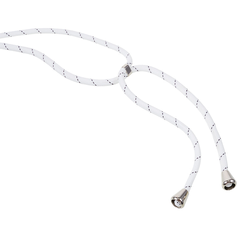 For iPhone 12 / 12 Pro Acrylic + TPU Clear Phone Case Four Corner Anti-Collision Protection Cover with Lanyard