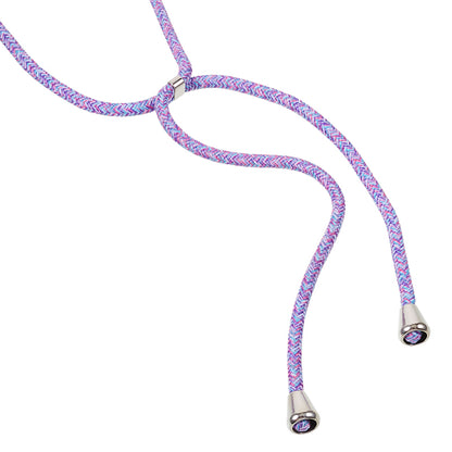 For iPhone 11 Clear Acrylic + TPU Phone Case Four Corners Shock Absorption Cover with Lanyard