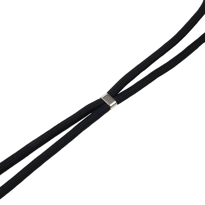 For iPhone 11 Clear Acrylic + TPU Phone Case Four Corners Shock Absorption Cover with Lanyard