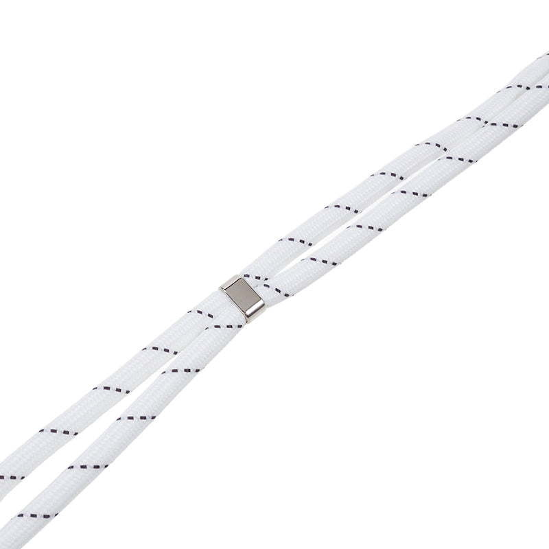 For iPhone 14 / 13 Clear Phone Case Acrylic+TPU Four Corner Anti Drop Cover with Lanyard