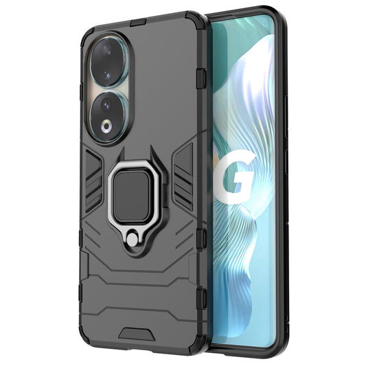 For Honor 90 Kickstand Cell Phone Case Soft TPU + Hard PC Anti-drop Mobile Phone Cover