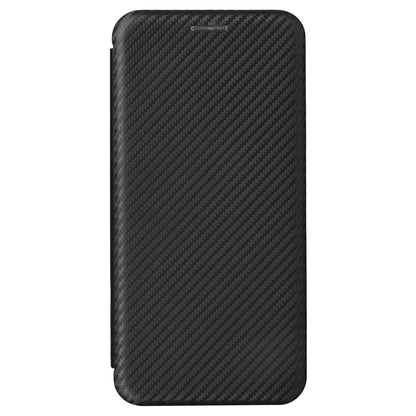 For Nokia C02 Card Holder PU Leather+TPU Phone Case Carbon Fiber Texture Stand Cover