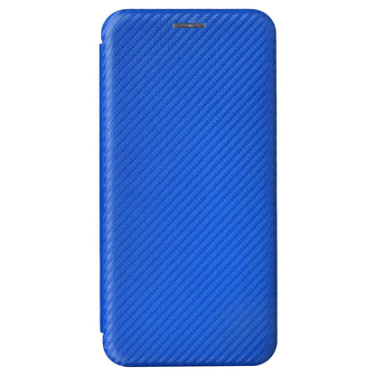 For Nokia C02 Card Holder PU Leather+TPU Phone Case Carbon Fiber Texture Stand Cover