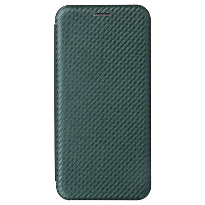 For Nokia C02 Card Holder PU Leather+TPU Phone Case Carbon Fiber Texture Stand Cover