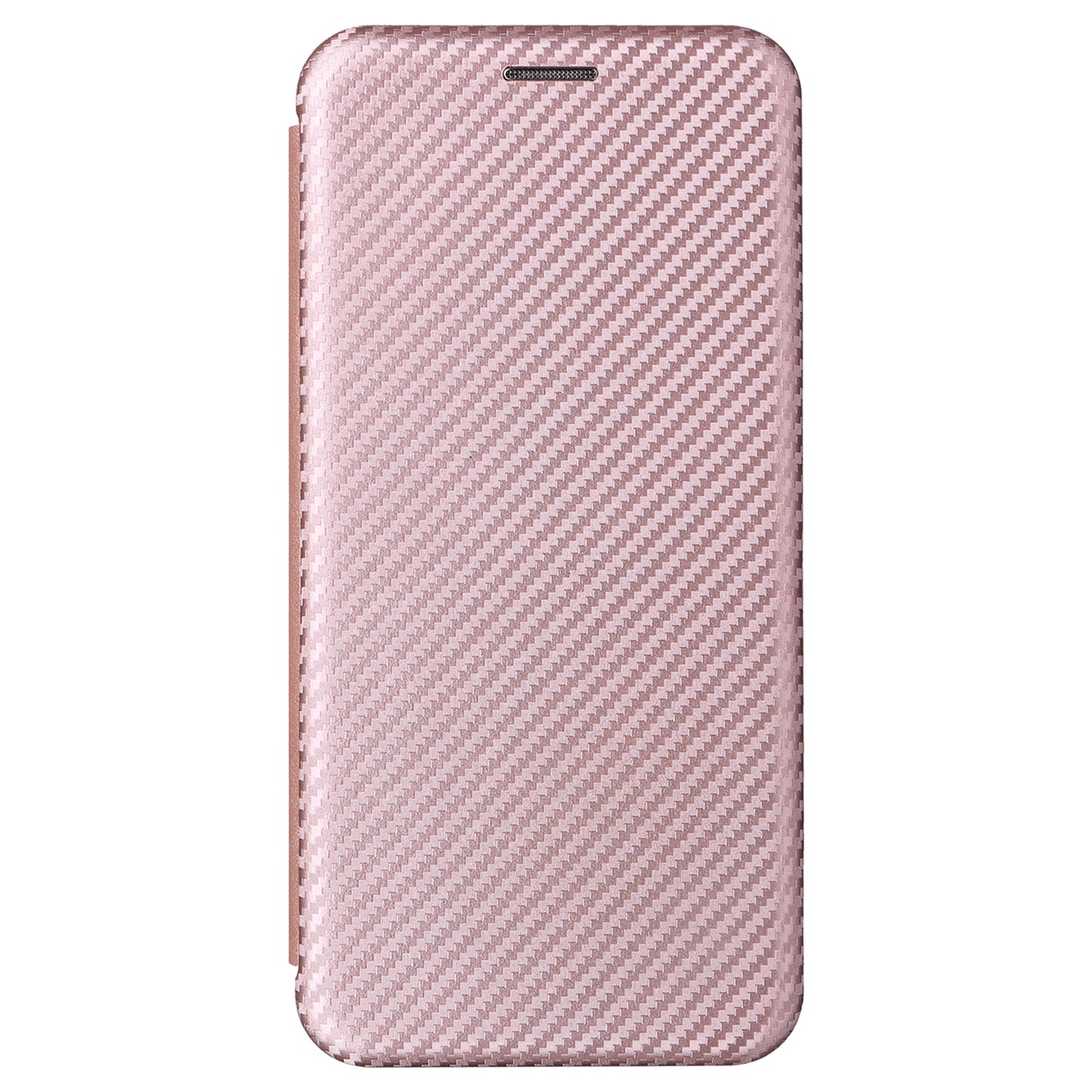 For Nokia C02 Card Holder PU Leather+TPU Phone Case Carbon Fiber Texture Stand Cover