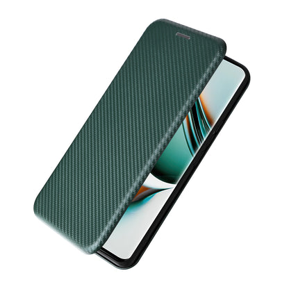 Leather Phone Case for Realme 11 Pro 5G / 11 Pro+ 5G Card Holder Carbon Fiber Texture Stand Cover