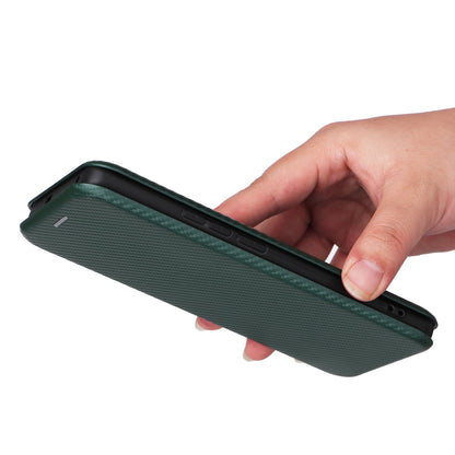 Leather Phone Case for Realme 11 Pro 5G / 11 Pro+ 5G Card Holder Carbon Fiber Texture Stand Cover