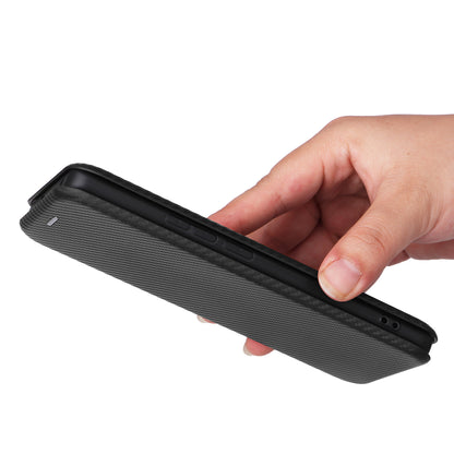 Leather Phone Case for Realme 11 Pro 5G / 11 Pro+ 5G Card Holder Carbon Fiber Texture Stand Cover