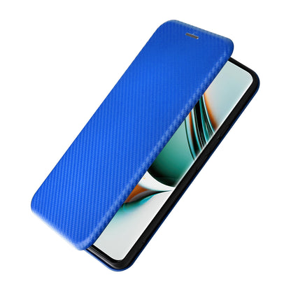 Leather Phone Case for Realme 11 Pro 5G / 11 Pro+ 5G Card Holder Carbon Fiber Texture Stand Cover