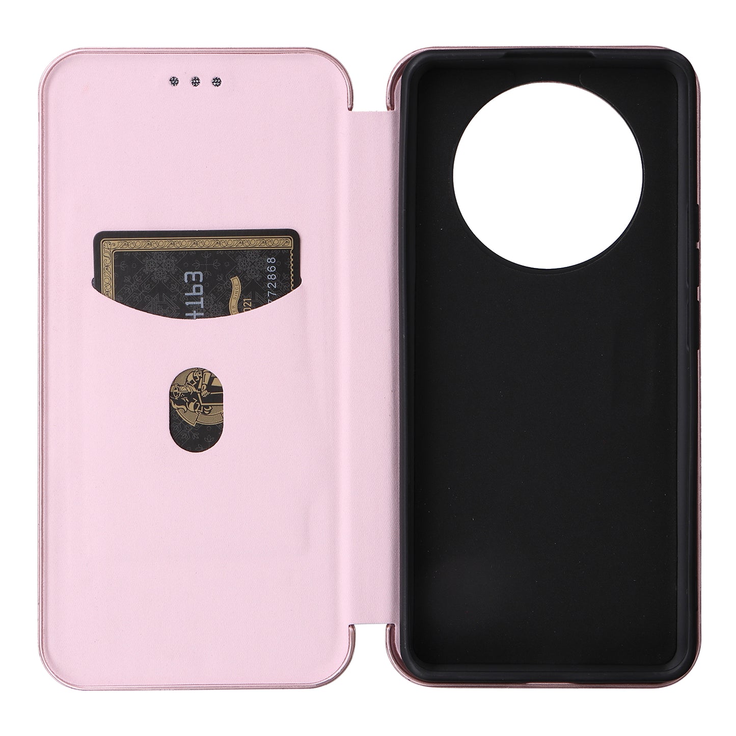 Leather Phone Case for Realme 11 Pro 5G / 11 Pro+ 5G Card Holder Carbon Fiber Texture Stand Cover