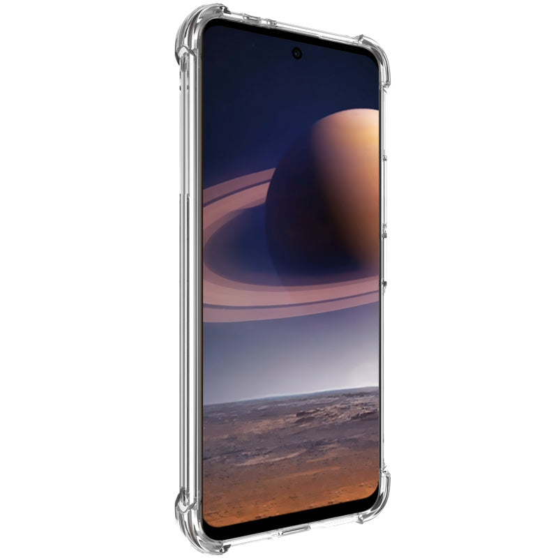 IMAK For HTC U23 / U23 Pro 5G Phone Case Soft TPU Clear Back Cover with Airbag Corners Protection