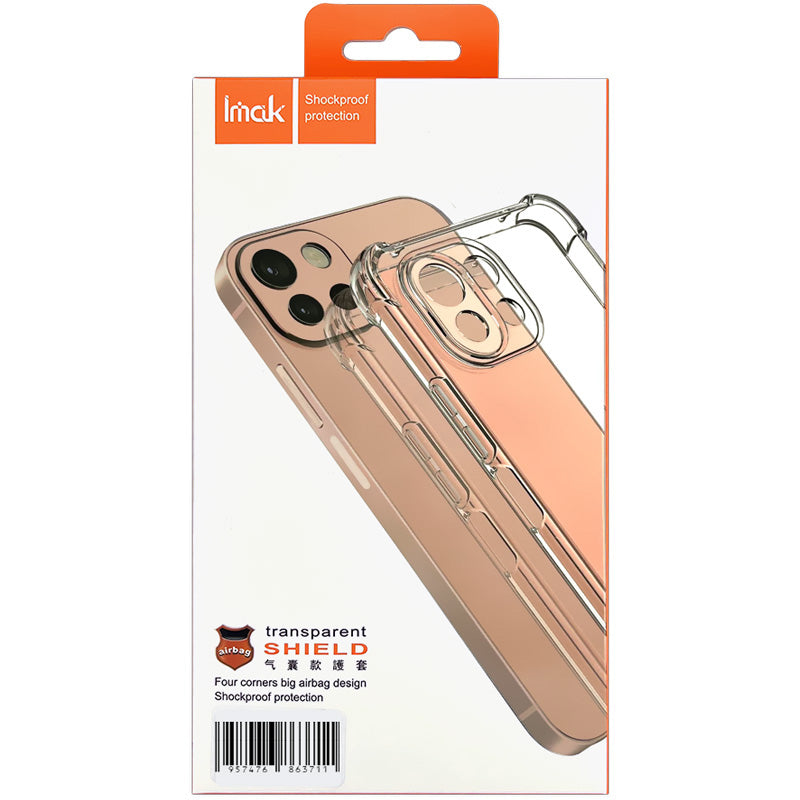 IMAK For HTC U23 / U23 Pro 5G Phone Case Soft TPU Clear Back Cover with Airbag Corners Protection