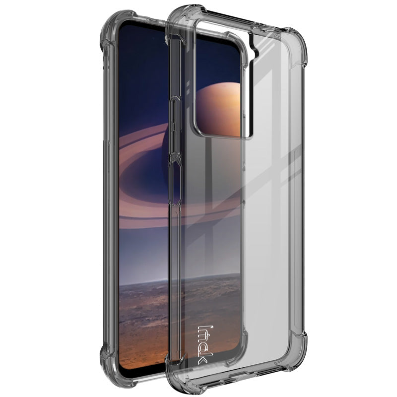 IMAK For HTC U23 / U23 Pro 5G Phone Case Soft TPU Clear Back Cover with Airbag Corners Protection