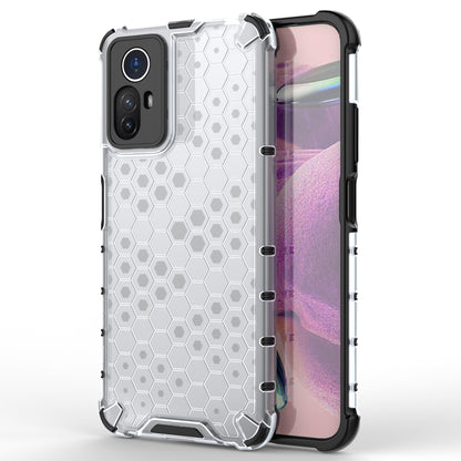 For Xiaomi Redmi Note 12S 4G Shockproof TPU+PC Honeycomb Texture Cover Phone Case