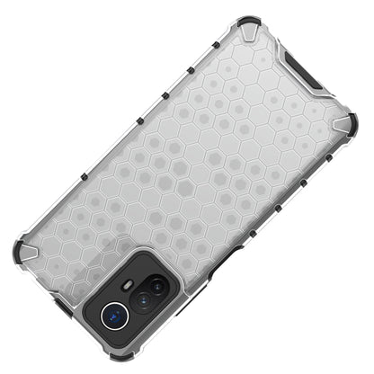 For Xiaomi Redmi Note 12S 4G Shockproof TPU+PC Honeycomb Texture Cover Phone Case