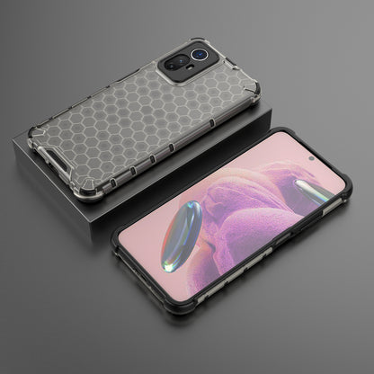 For Xiaomi Redmi Note 12S 4G Shockproof TPU+PC Honeycomb Texture Cover Phone Case