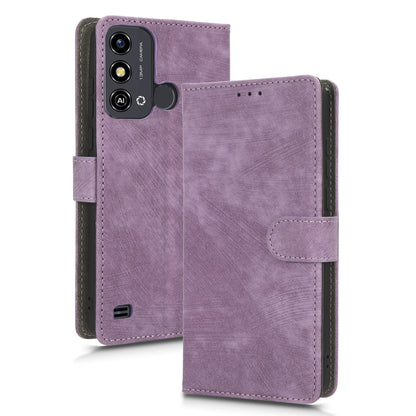 Smartphone Cover for ZTE Blade A53 / A53+ RFID Blocking Wallet PU Leather Stand Phone Case with Strap
