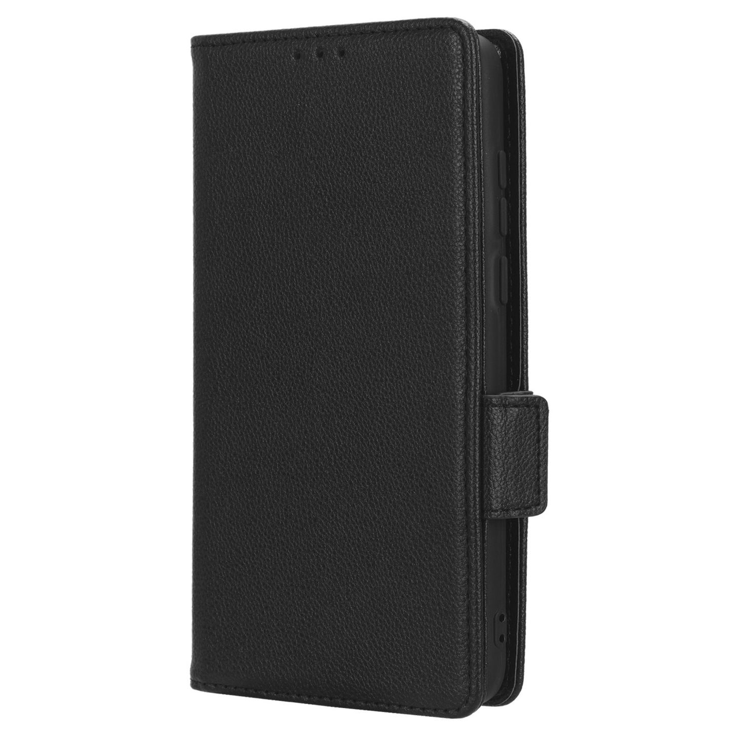 For ZTE Blade A53 / A53+ Litchi Texture Magnetic Closure Phone Case Wallet Stand PU Leather Cover