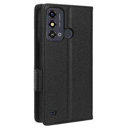 For ZTE Blade A53 / A53+ Litchi Texture Magnetic Closure Phone Case Wallet Stand PU Leather Cover