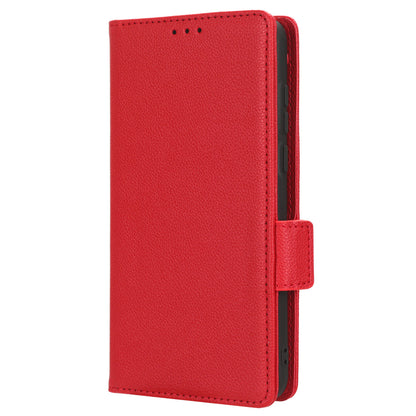 For ZTE Blade A53 / A53+ Litchi Texture Magnetic Closure Phone Case Wallet Stand PU Leather Cover