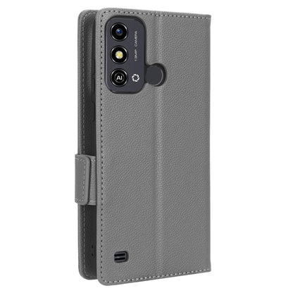 For ZTE Blade A53 / A53+ Litchi Texture Magnetic Closure Phone Case Wallet Stand PU Leather Cover