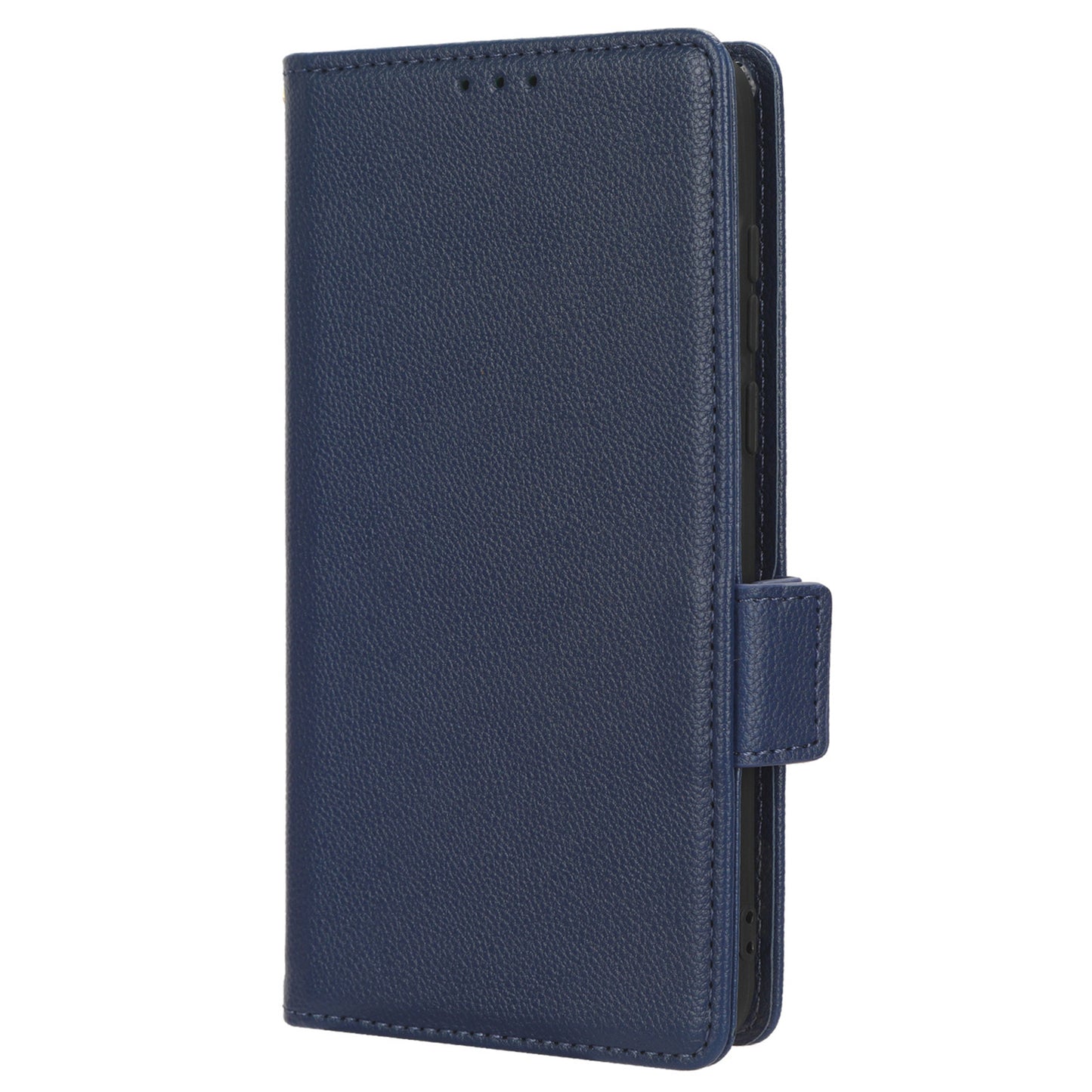 For ZTE Blade A53 / A53+ Litchi Texture Magnetic Closure Phone Case Wallet Stand PU Leather Cover