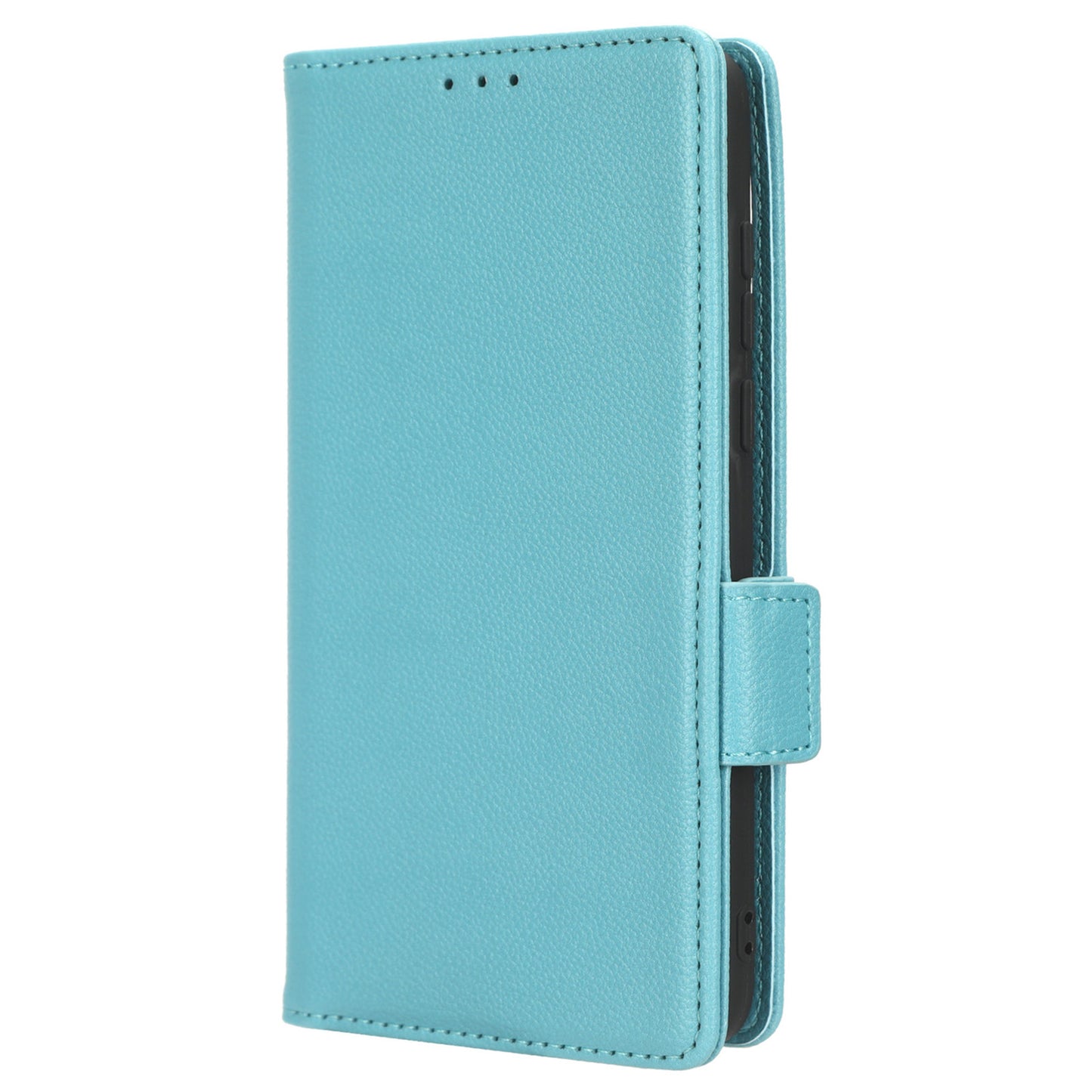 For ZTE Blade A53 / A53+ Litchi Texture Magnetic Closure Phone Case Wallet Stand PU Leather Cover