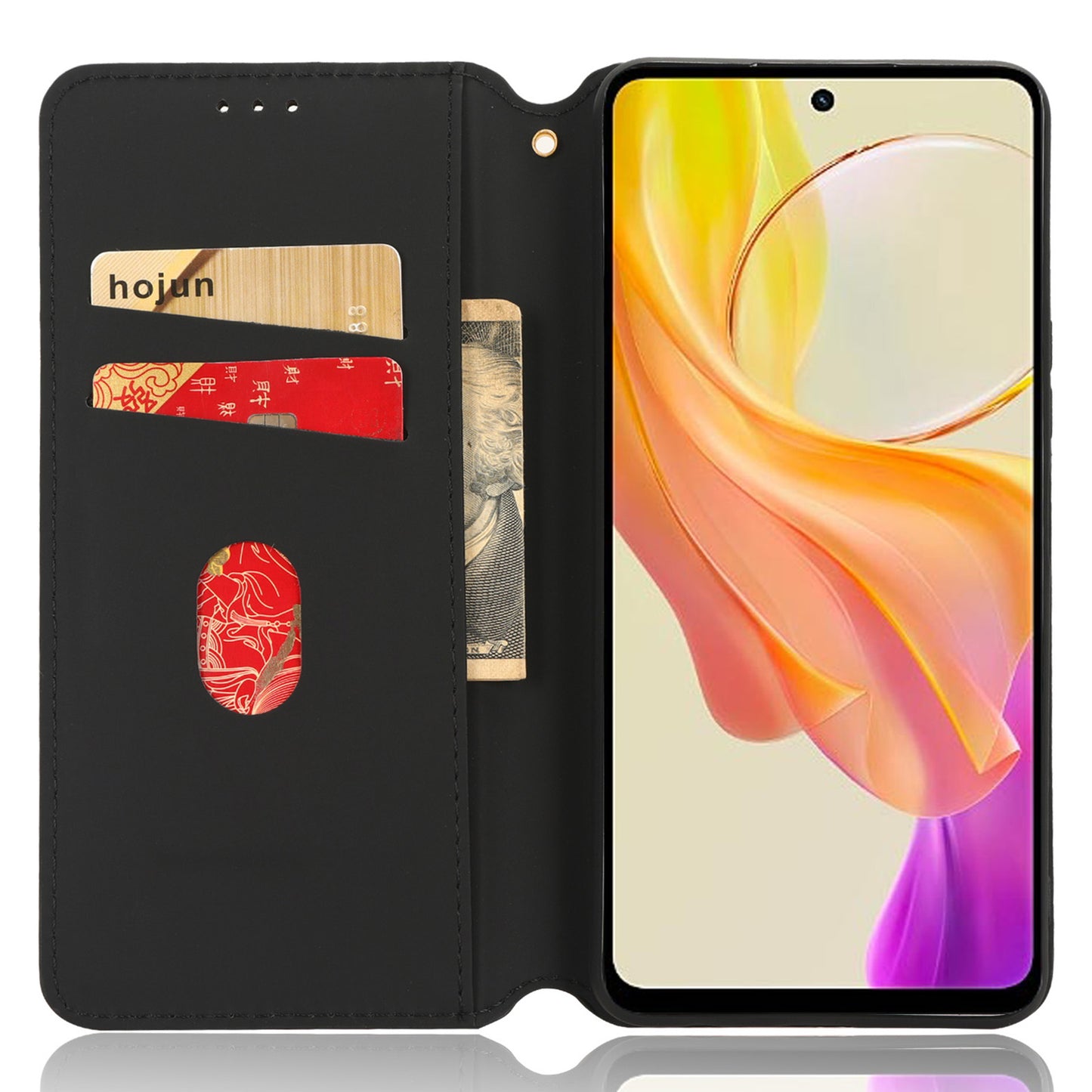 For vivo Y36 4G / Y36 5G / Y78 (China) 5G PU Leather Rhombus Imprinted Shell Stand Case Phone Cover