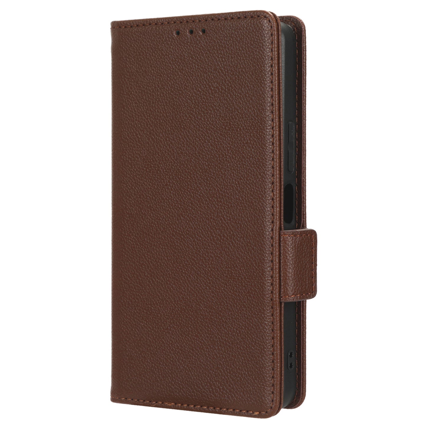 For vivo Y36 4G / Y36 5G / Y78 (China) 5G PU Leather Litchi Texture Phone Wallet Stand Case Anti-drop Cover