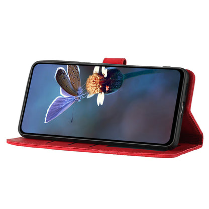 For iPhone 14 Pro Max Flowers Pattern Phone Case PU Leather Flip Stand Wallet Cover