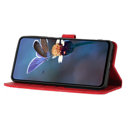 For iPhone 11 Cell Phone Case Flowers Imprinted PU Leather Stand Wallet Cover