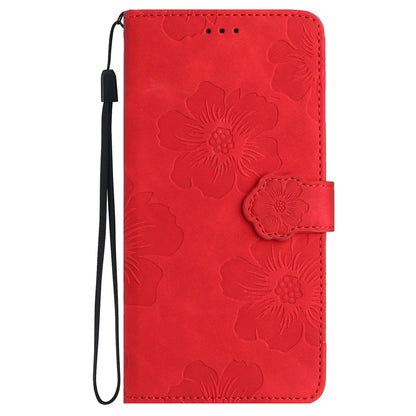 For iPhone 11 Pro Flowers Imprint Flip Stand Phone Case PU Leather Wallet Shockproof Cover