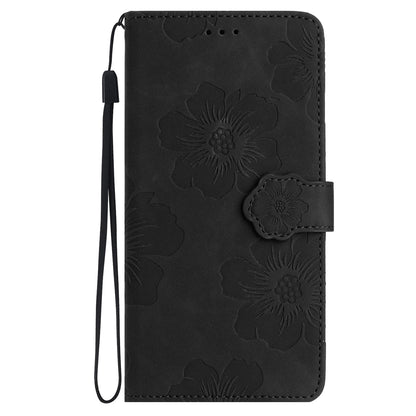 For iPhone 11 Pro Flowers Imprint Flip Stand Phone Case PU Leather Wallet Shockproof Cover