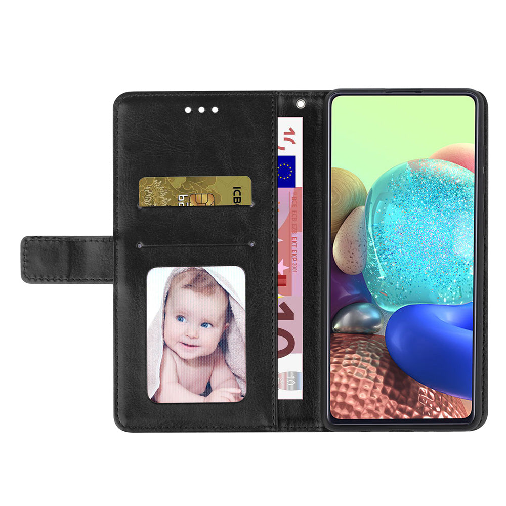 HT01 Wallet Phone Case for vivo Y78+ 5G , Y-shaped Line Imprinting Stand PU Leather Cover