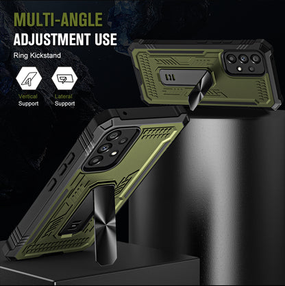 TPU + PC Phone Cover for Samsung Galaxy A53 5G , Kickstand Anti-drop Protective Phone Case