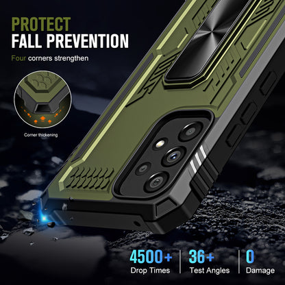 TPU + PC Phone Cover for Samsung Galaxy A53 5G , Kickstand Anti-drop Protective Phone Case