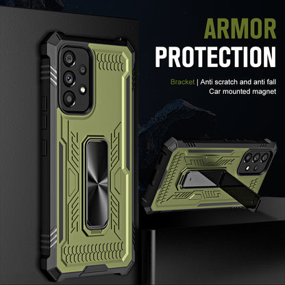 TPU + PC Phone Cover for Samsung Galaxy A53 5G , Kickstand Anti-drop Protective Phone Case