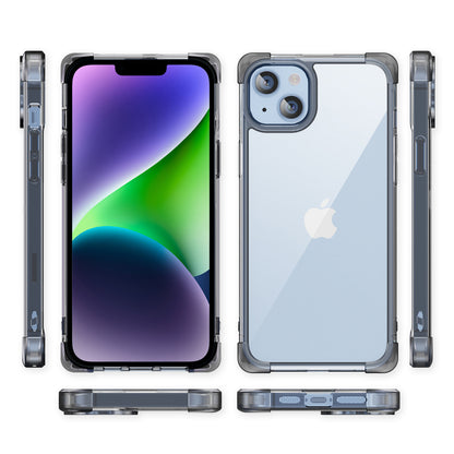 For iPhone 14 Plus Four Corner Frosted Drop-proof Cover TPU+Acrylic Phone Case