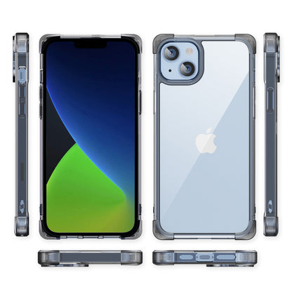 For iPhone 13 6.1 inch Drop-proof Back Cover TPU+Acrylic Four Corner Matte Phone Case