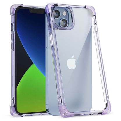 For iPhone 13 6.1 inch Drop-proof Back Cover TPU+Acrylic Four Corner Matte Phone Case