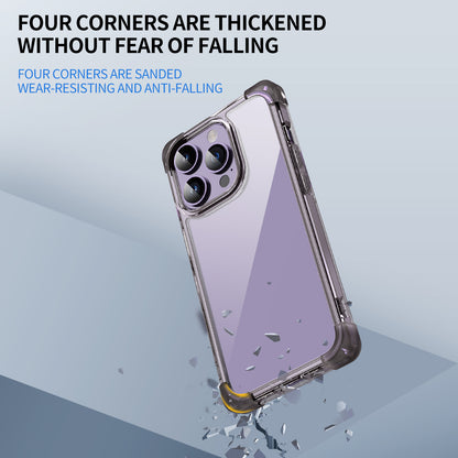 Slim Phone Case for iPhone 13 Pro 6.1 inch Shockproof Cover Four Corner Matte TPU+Acrylic Phone Case